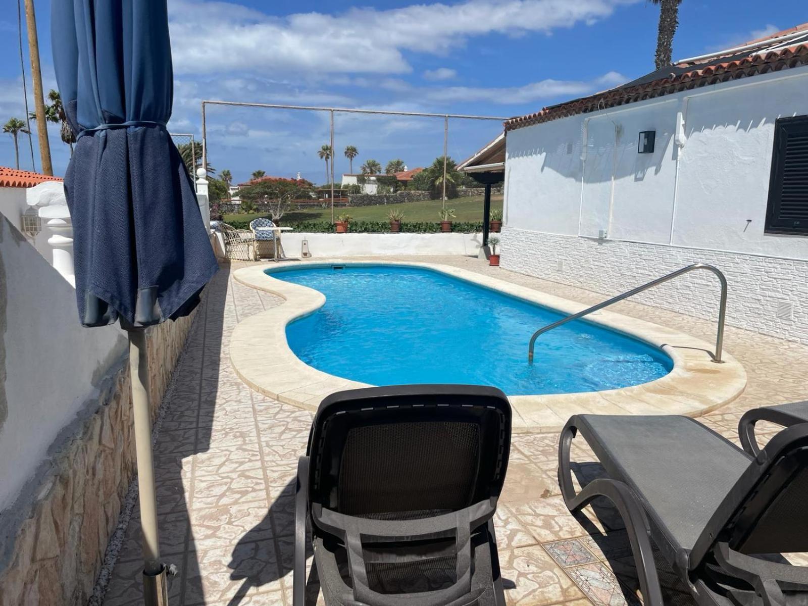 Villa Casa Glenys Con Piscina Privada Y Vistas Al Golf Y Mar San Miguel de Abona